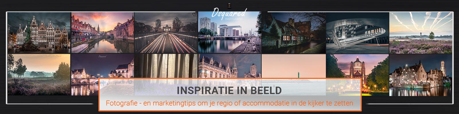 Header voor blog met fotocollage