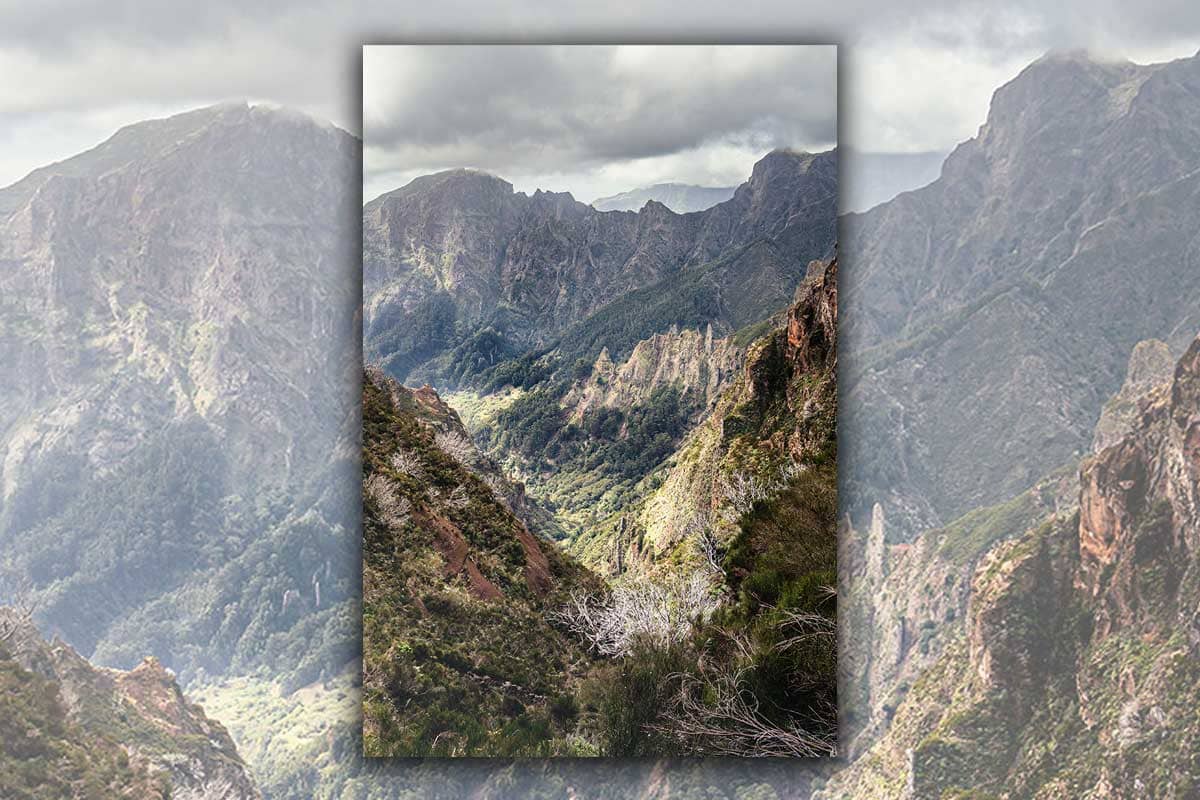 Schilderachtig berglandschap rond Pico do Areeiro | Madeira